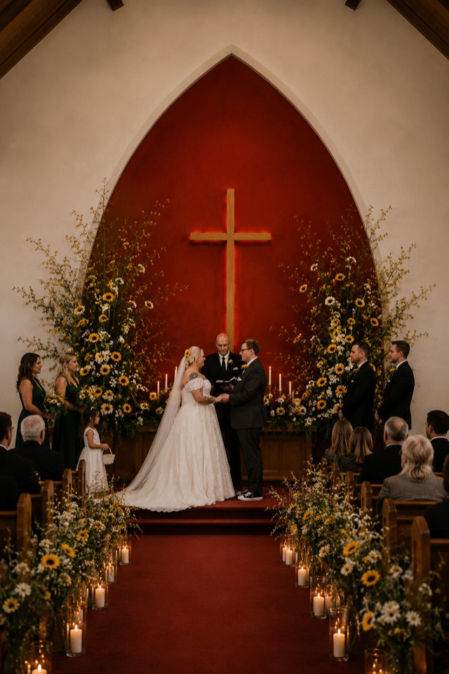 Daisy and sunflower destination wedding, image 9 of 12, Lux Events by Michelle
