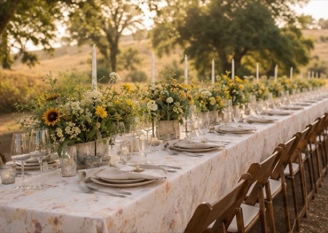 Daisy and sunflower destination wedding, image 11 of 12, Lux Events by Michelle
