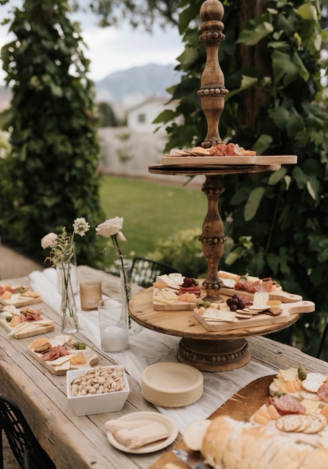 Minimalist luxury wedding detail — elegant ceremony with white floral arrangements and clean architectural lines, image 3 of 14 — Lux Events by Michelle