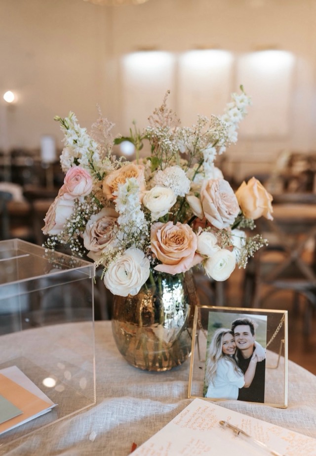 Minimalist luxury wedding — bride in flowing gown with elegant veil in soft evening light, image 10 of 14 — Lux Events by Michelle